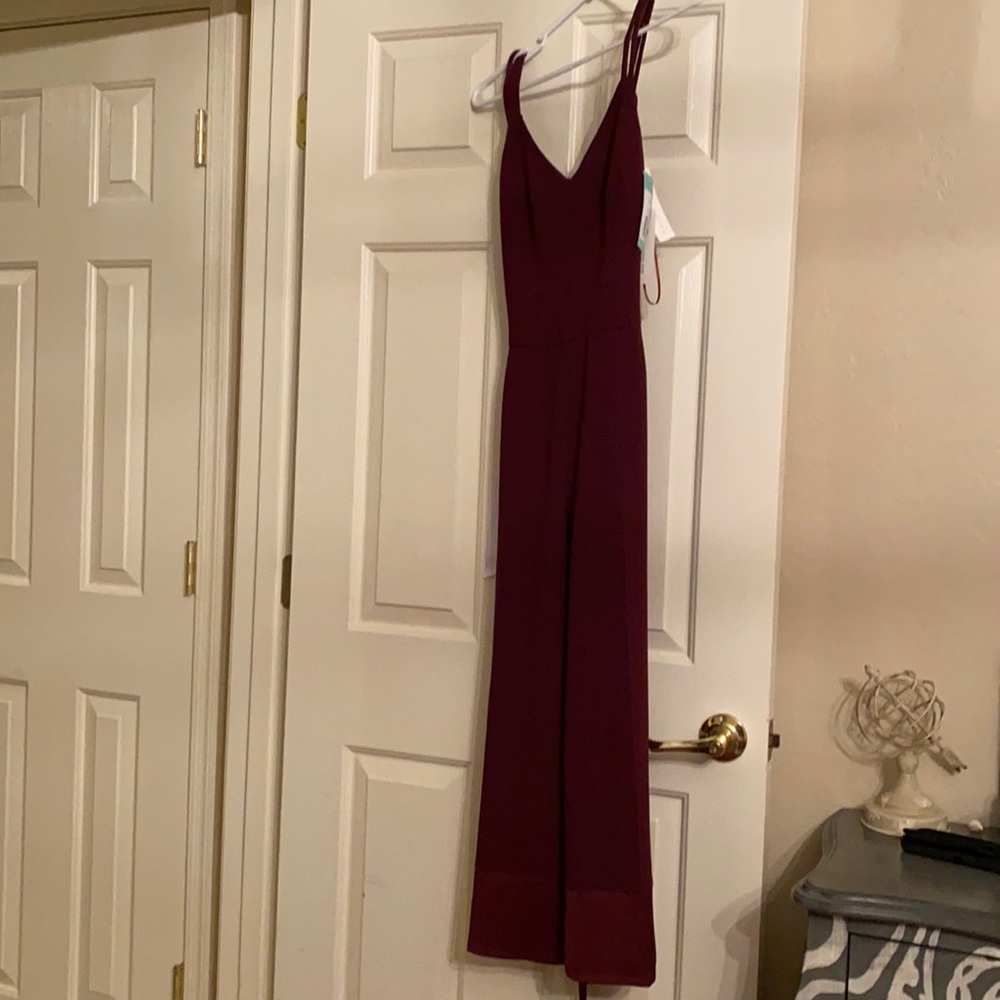 NWT Trina Turk wide leg jumpsuit